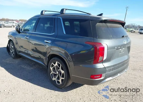 2022 Hyundai Palisade Calligraphy from USA, damaged, VIN KM8R74HE6NU384890